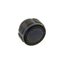 MIL-DTL-38999 Series III Connector, D38999/26FJ35PN Male Plug, No.25 Shell 128 Pin Crimp, Nickel, N Orientation