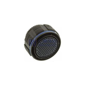 MIL-DTL-38999 Series III Connector, D38999/26FJ35PN Male Plug, No.25 Shell 128 Pin Crimp, Nickel, N Orientation