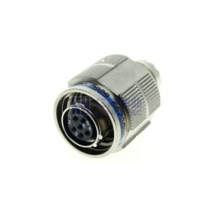 MIL-DTL-38999 Series III Connector, D38999/26WA35PN Male Plug, No.9 Shell 6 Pin Crimp, N Orientation