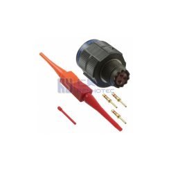 MIL-DTL-38999 Series III Connector, D38999/26WA98PN Male Plug, No.9 Shell 3 Pin Crimp, N Orientation