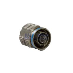 MIL-DTL-38999 Series III Connector, D38999/26WB98PN Male Plug, No.11 Shell 6 Pin Crimp, N Orientation