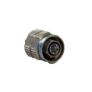 MIL-DTL-38999 Series III Connector, D38999/26WB98PN Male Plug, No.11 Shell 6 Pin Crimp, N Orientation