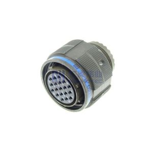 MIL-DTL-38999 Series III Connector, D38999/26WD19PN Male Plug, No.15 Shell 19 Pin Crimp, N Orientation