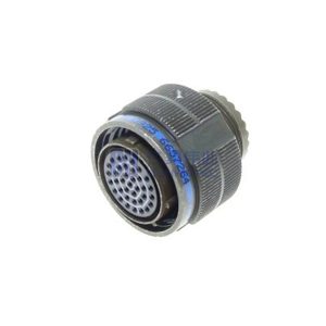 MIL-DTL-38999 Series III Connector, D38999/26WD35SN Female Plug, No.15 Shell 37 Pin Crimp, N Orientation