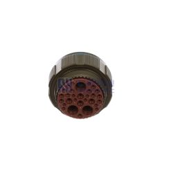 MIL-DTL-38999 Series III Connector, D38999/26WJ20PN Male Plug, No.25 Shell 30 Pin Crimp, N Orientation
