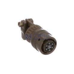 MIL-DTL-26482 MS3116F-10-6S Female Straight Plug, No.10 Shell 6Pin, PT06E-10-6S-SR