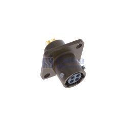 MIL-DTL-26482 MS3112E-8-4S Female Box Mounting Receptacle, No.8 Shell 4Pin, PT02E-8-4S