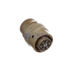 MIL-DTL-26482 MS3116E-10-6S Female Straight Plug, No.10 Shell 6Pin
