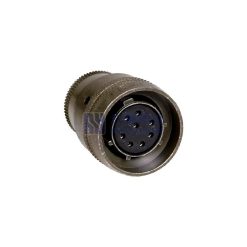 MIL-DTL-26482 MS3116E-12-8S Female Straight Plug, No.12 Shell 8Pin