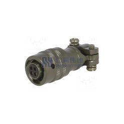MIL-DTL-26482 MS3116F-8-4S Female Straight Plug, No.8 Shell 4Pin