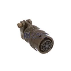 MIL-DTL-26482 MS3116F-10-6S Female Straight Plug, No.10 Shell 6Pin