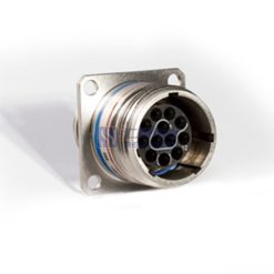 M83723/82W1212N MIL-DTL-83723 Series III No.12 Shell 12pin Female Wall Mount Receptacle Threaded Circular Connector
