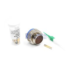 Alternative view of MIL-DTL-38999 Series III Connector, D38999/26FE35SN Female Plug, 17-35, Nickel, N Orientation