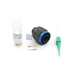 MIL-DTL-38999 Series III Connector, D38999/26WB35PN Male Plug, 11-35, N Orientation