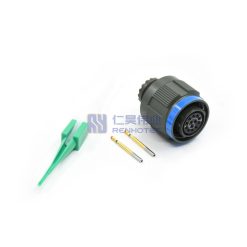 D38999/26WB35SN MIL-DTL-38999 Series III Straight Plug, 11-35, Olive Drab Cadmium Finish, Cable Mount