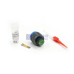Alternative view of D38999/26WB98SN MIL-DTL-38999 Series III Plug, 11-98, Olive Drab Cadmium Finish, Cable Mount