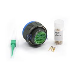 Alternative view of MIL-DTL-38999 Series III Connector, D38999/26WF35PN Male Plug, 19-35, N Orientation