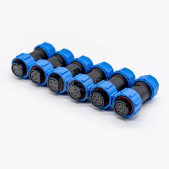 Alternative view of SP1710 Connector IP68 Waterproof Female 2-10 Pin Solder Plug Cable Connector