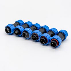 Alternative view of SP1710 Connector IP68 Waterproof Male 2-10 Pin Solder Plug Cable Connector