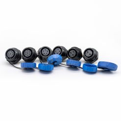 SP1712 Connector IP68 Waterproof Female 2-10 Pin Solder Socket Rear-nut Mount