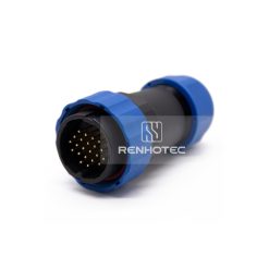Alternative view of SP2910 Connector IP68 Waterproof Male 2-35 Pin Plug Cable Connector