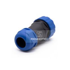 Alternative view of SP2910/P22 Waterproof Plug Cable Connector Solder