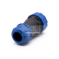 Alternative view of SP2910/P6 Waterproof Plug Cable Connector Solder