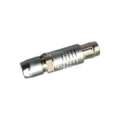 Push-Pull Circular Connector 1F Shell 12pin FGG Male Plug Straight Solder Cable Mount